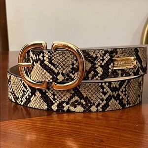 Snake Skin Belt.